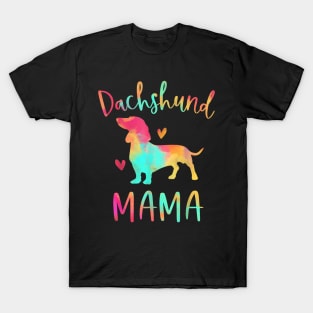 Dachshund Mama Doxie  Dog Mom T-Shirt